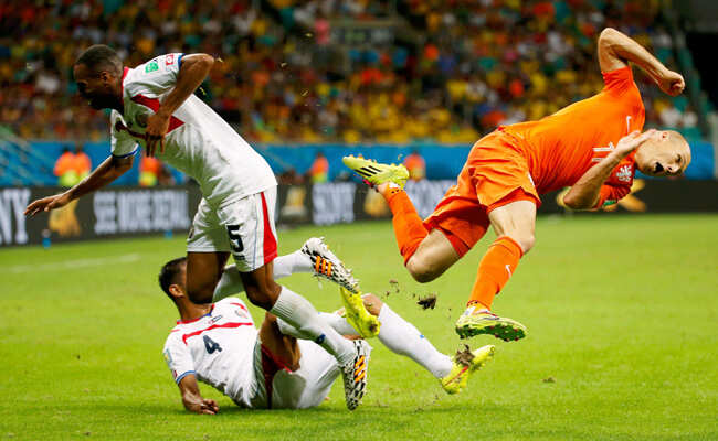 Photo - World Cup 4th Quarterfinal: Netherlands vs Costa Rica