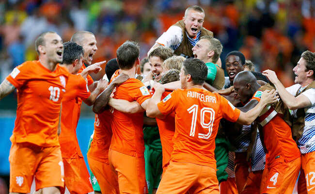 Photo - World Cup 4th Quarterfinal: Netherlands vs Costa Rica