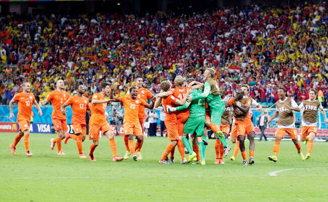 Photo - World Cup 4th Quarterfinal: Netherlands vs Costa Rica