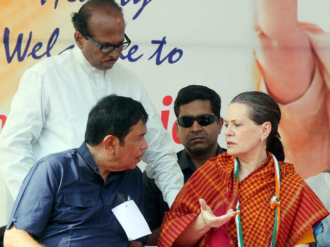 Photo - Sonia attacks BJP