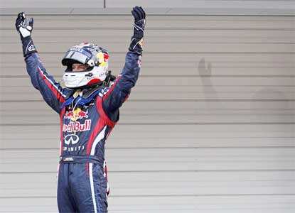 Sebastian Vettel wins 2nd F1 title