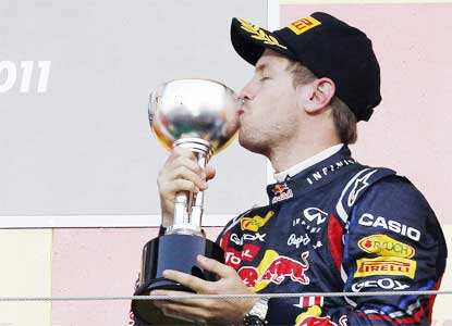 Sebastian Vettel wins 2nd F1 title