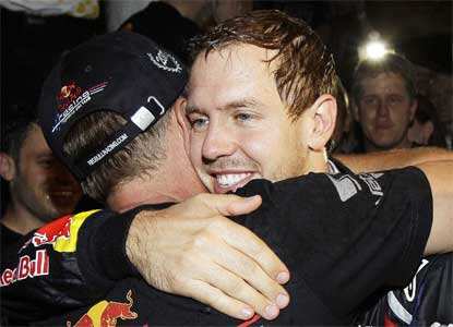 Sebastian Vettel wins 2nd F1 title