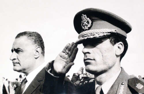 Colonel Gaddafi in his Labyrinth