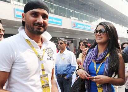 Celebrities @ Indian Grand Prix