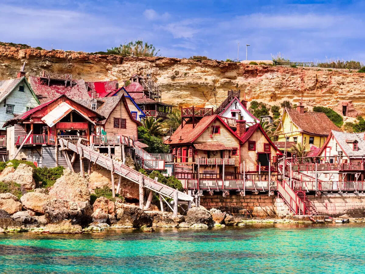Popeye's Village in Malta Popeye's Village in Malta