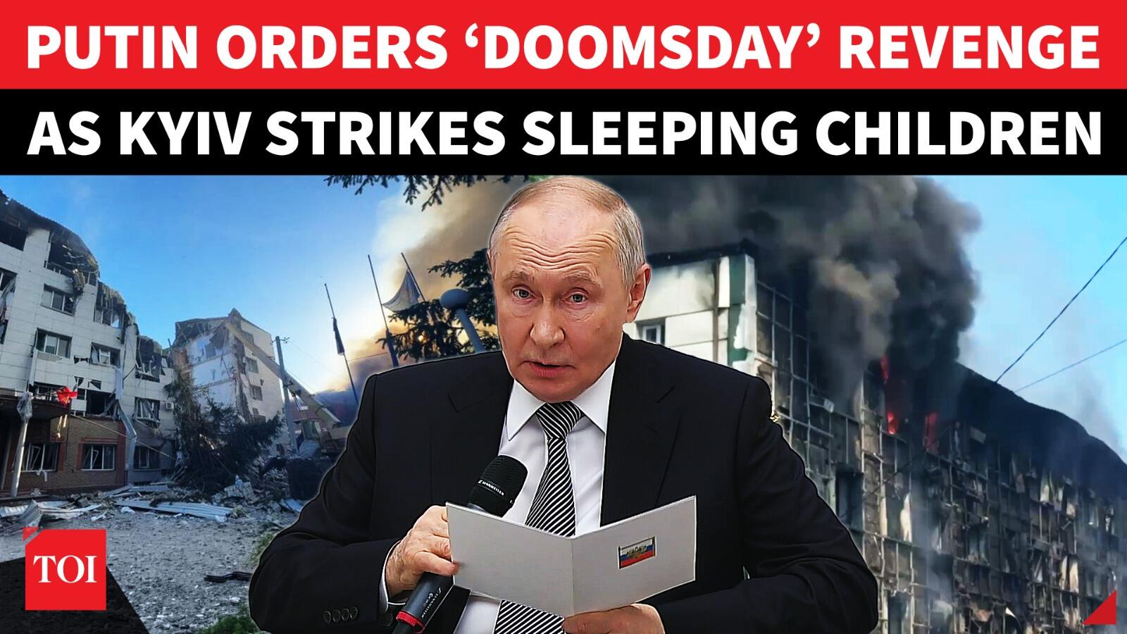  Putin Orders Urgent Action As Ukraine Hits Kids Inside College Dorm In Deadly Attack