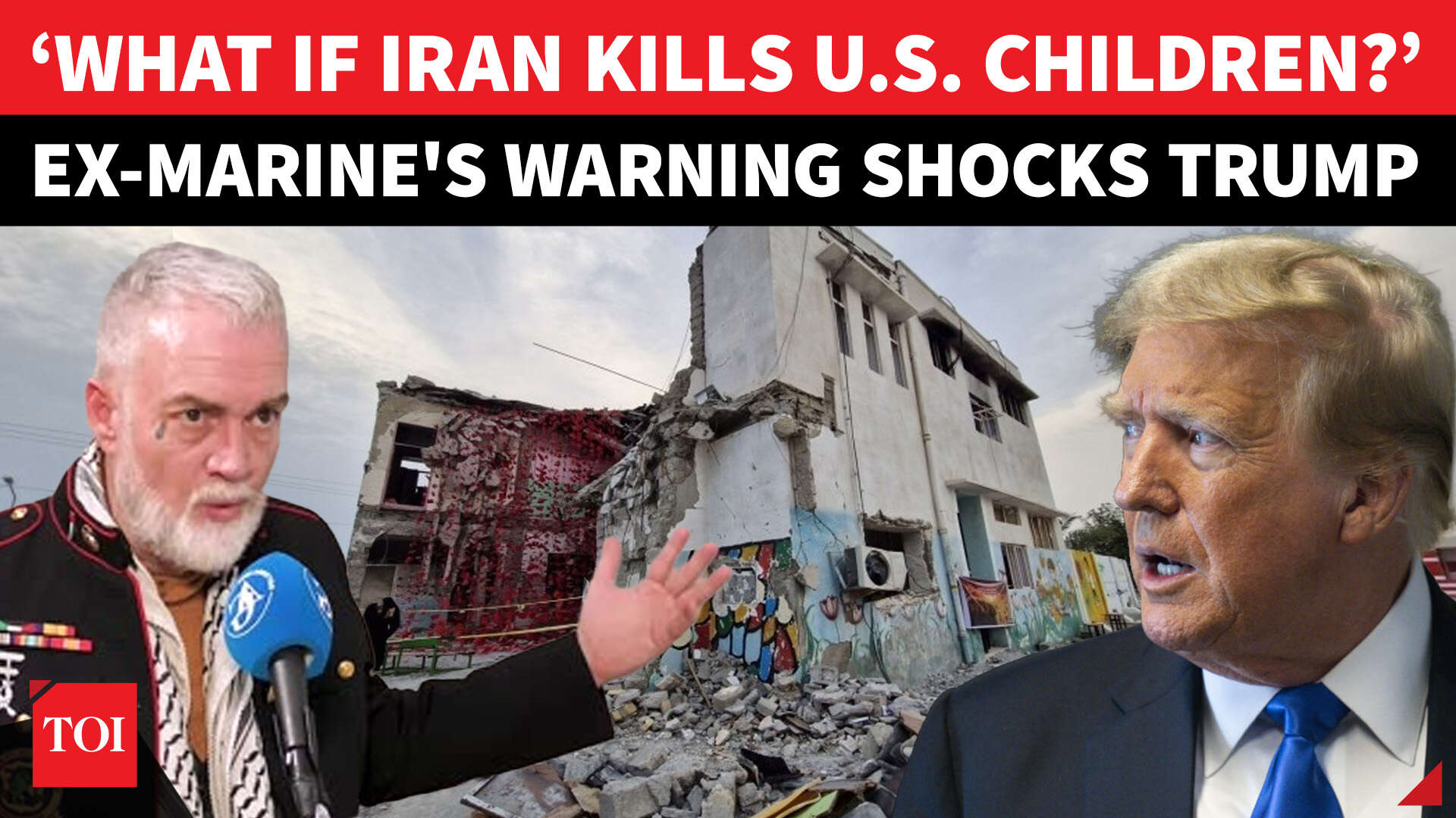 &lsquo;Imagine Dead Kids&hellip;&rsquo;: US Veteran STUNS Trump, Warns America In Fiery Speech From Iran&rsquo;s Minab |Watch