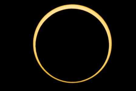 Solar eclipse 'ring of fire'