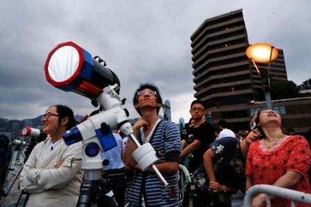 Solar eclipse 'ring of fire'