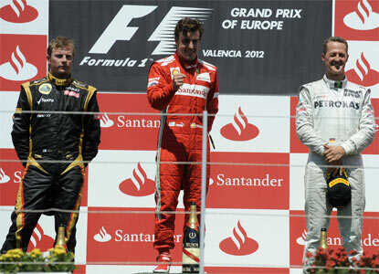 Fernando Alonso wins European Grand Prix