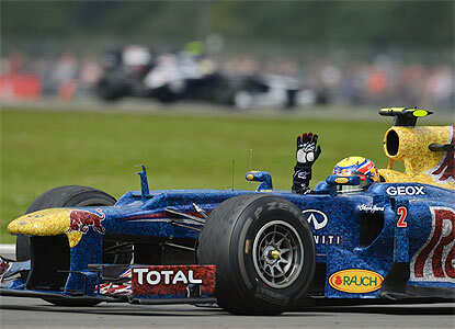 Mark Webber wins British Grand Prix