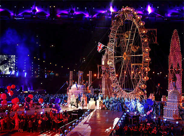 London Olympics closing ceremony