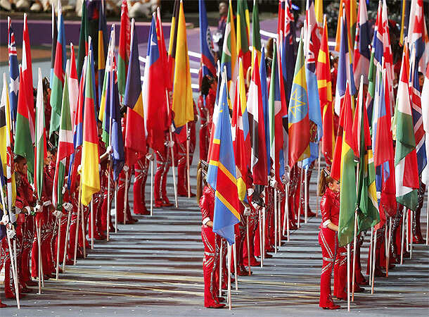 London Olympics closing ceremony