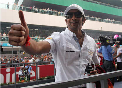 Grid Parade at Formula One Indian Grand Prix