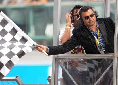 Celebrities @ Indian Grand Prix