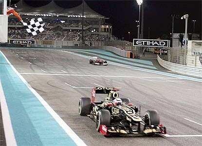 Kimi Raikkonen wins Abu Dhabi Grand Prix