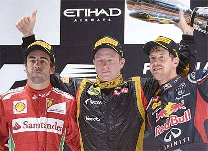 Kimi Raikkonen wins Abu Dhabi Grand Prix