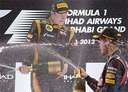 Kimi Raikkonen wins Abu Dhabi Grand Prix