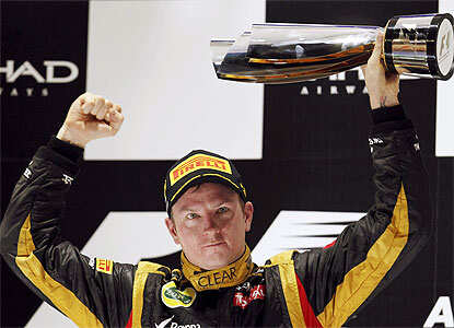 Kimi Raikkonen wins Abu Dhabi Grand Prix