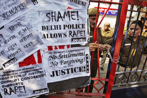 Protests over Delhi gang rape 