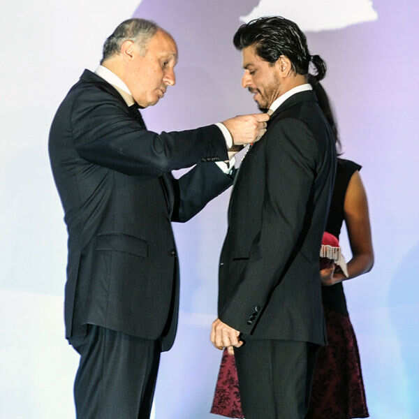 SRK awarded with top French honour!