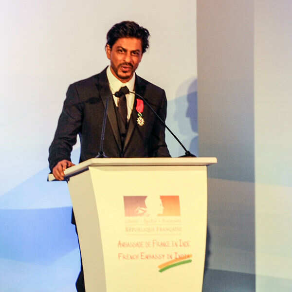 SRK awarded with top French honour!