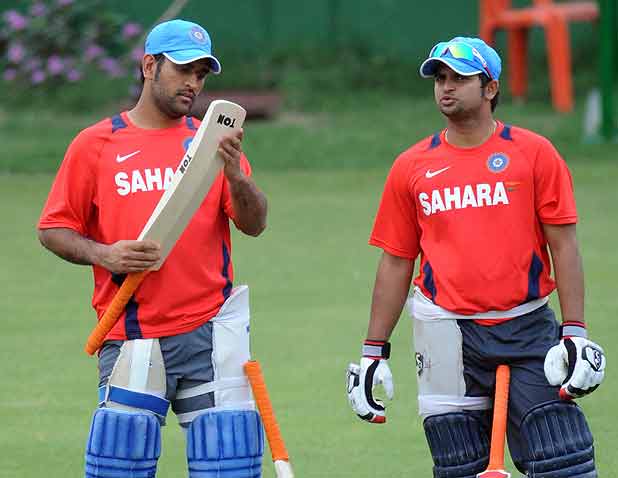 Indian team's practice session