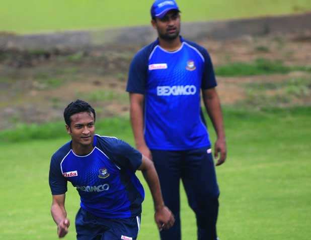 Bangladesh-Ireland practice session