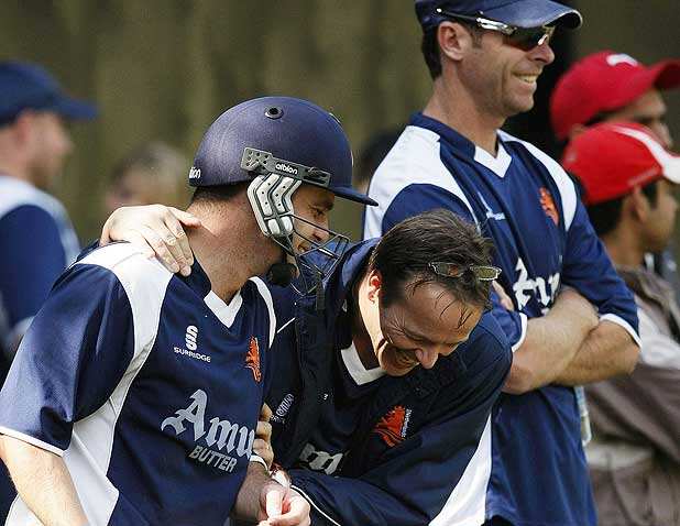 South Africa-Netherlands practice session