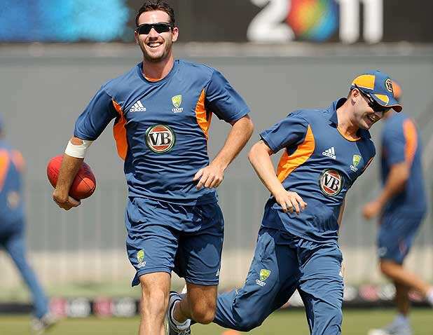Sri Lanka-Australia practice session