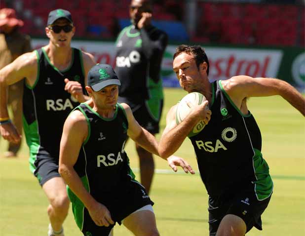 India-Ireland practice session