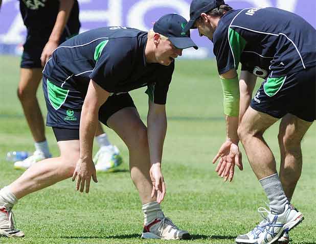 India-Ireland practice session
