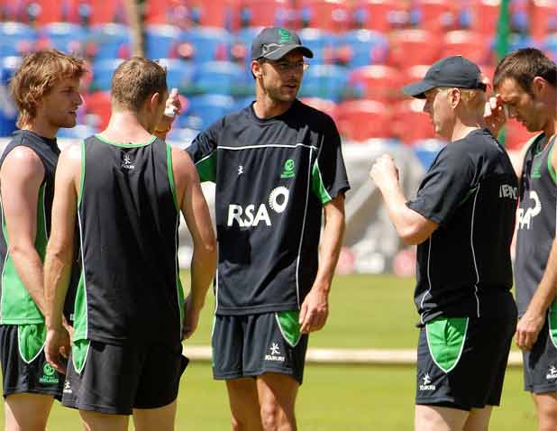 India-Ireland practice session