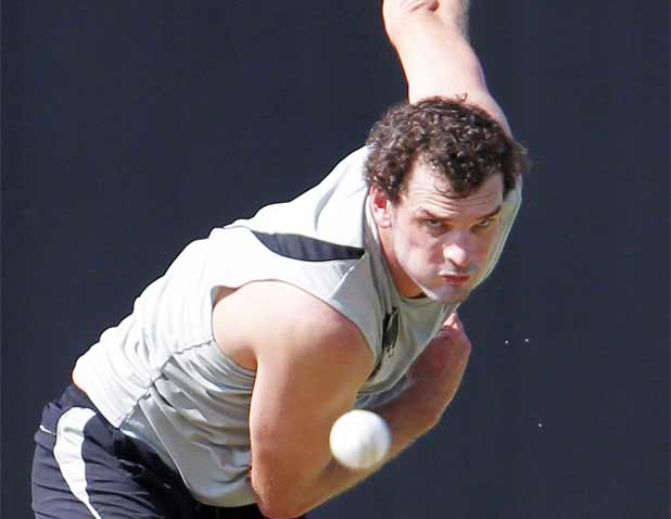 New Zealand-Pakistan practice session