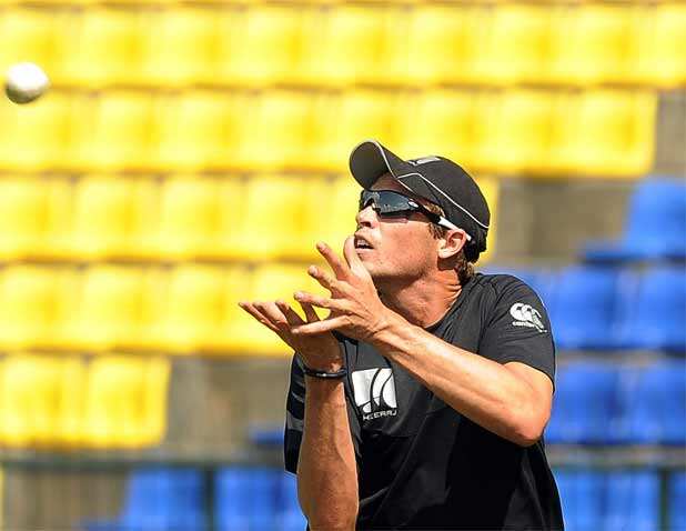 New Zealand-Pakistan practice session