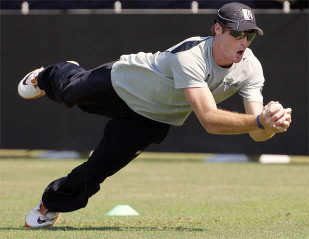 New Zealand-Pakistan practice session
