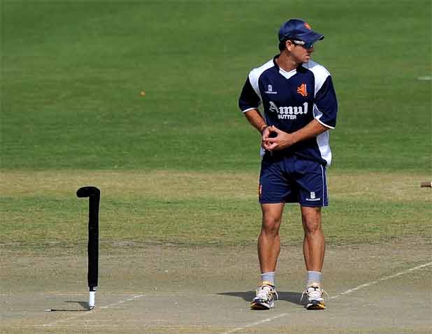 India-Netherlands practice session