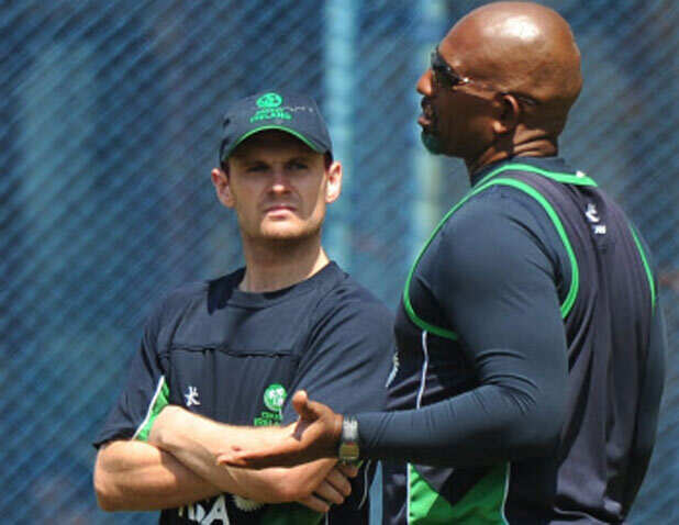 West Indies-Ireland practice session