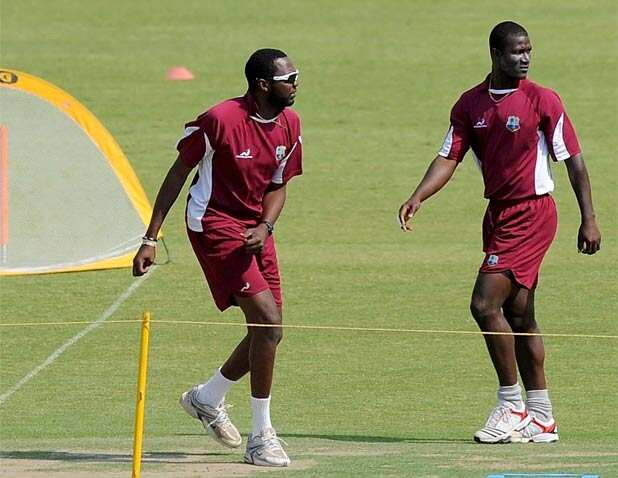 West Indies-Ireland practice session