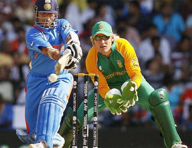 Sachin Tendulkar enroute his 48th ton