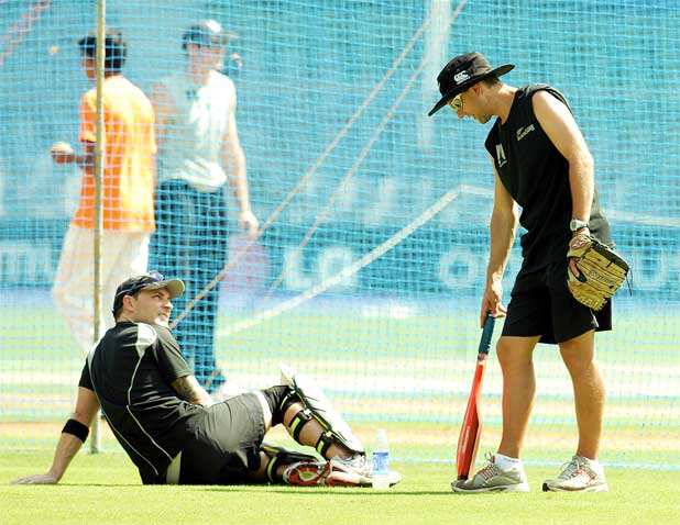 New Zealand-Canada practice session