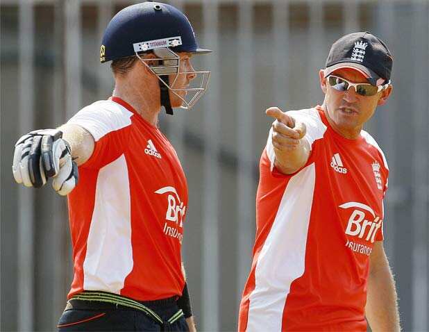 England-West Indies practice session