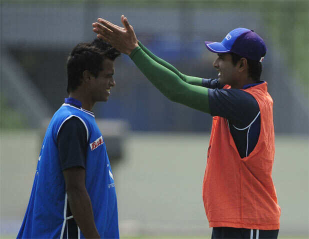 Bangladesh practice session