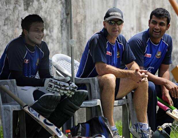 Bangladesh practice session