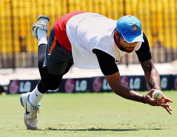 India-West Indies practice session
