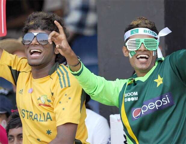 Colourful fans in Colombo