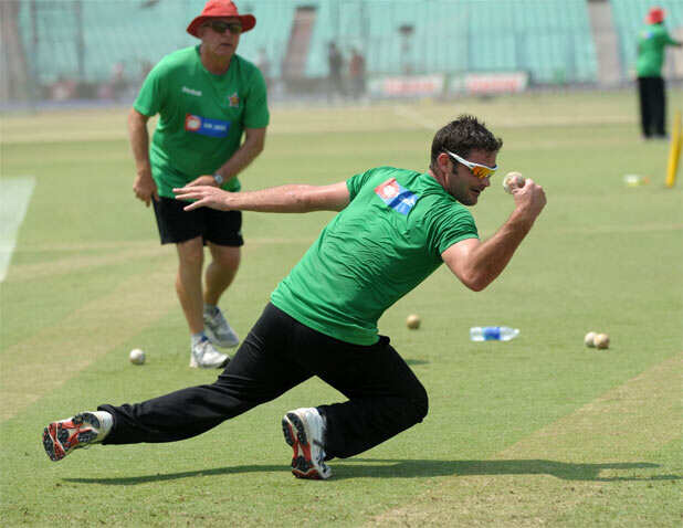 Kenya-Zimbabwe practice session