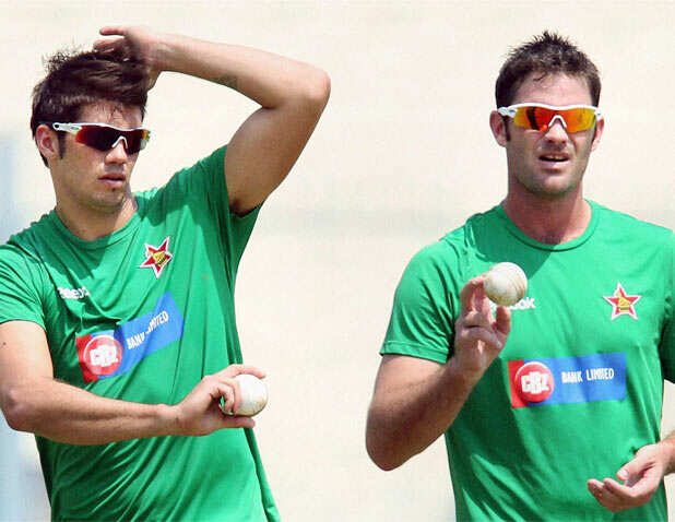Kenya-Zimbabwe practice session