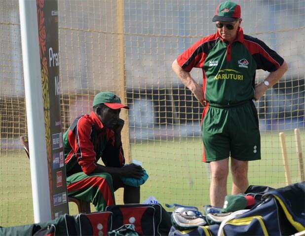 Kenya-Zimbabwe practice session